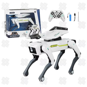 Chien Robot Interactif FIRE BULLETS PET – Télécommande & Appli Mobile