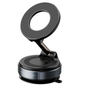 Support de téléphone magnétique Foluu rotatif à 360°, pliable et réglable avec une fixation puissante pour voiture, sport ou miroir.