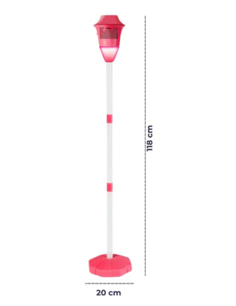 Lampe torche à bulles de jardin c'est une machine à bulles automatique avec lumières  c'est un jouet lumineux intérieur et extérieur