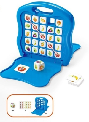 Coffret de Jeu d’Échecs aux Fruits en Bois est un jeu Éducatif et Amusant pour Enfants ayant 3 Ans et plus